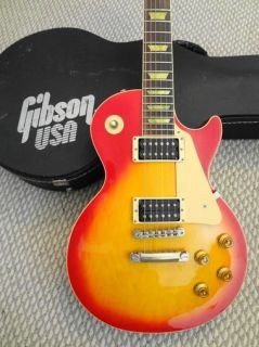 Gibson Les Paul 1960 Classic Guitar Cherry Sunburst Made in USA Hard 