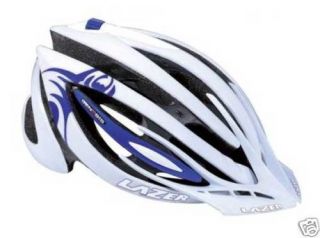Lazer Genesis XC Mountain Bike MTB Cycling Helmet   White / Blue   XS 