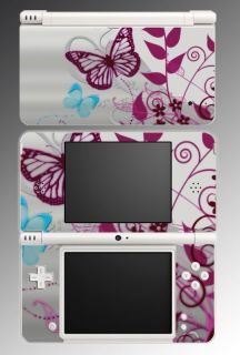 Butterfly Flowers Game Pretty Girl Gift Cover Skin #55 for Nintendo 