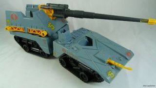 Hasbro 1987 GI JOE Cobra Maggot Tank Gun Battle Vehicle Arah Gun Toy