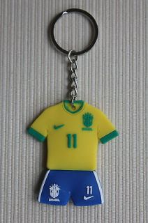   JERSEY KEYCHAIN, BRAZIL, SOCCER, SOUVENIR, WORLD CUP 2014,GIFT   FIFA