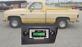 Stereo Radio & 6 Disc CD Changer Player for 1973 1988 GMC Pickup Truck 