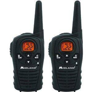 NEW Midland XT20 22 Channel GMRS Radio 2 two way upto 20 miles Hands 