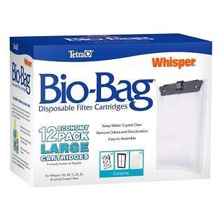 Whisper Unassembled Bio Bag Cartridge Large (12 pack)