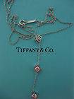 TIFFANY & CO 18K White Gold Diamond Torque Pendant by Frank Gehry 