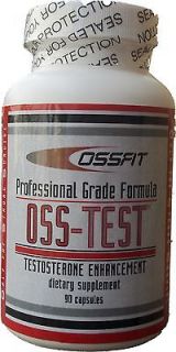 OSS TEST Testosterone Booster. Twice as potent as Test X180