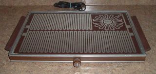VINTAGE SALTON HOT TRAY H 920 AUTOMATIC FOOD WARMER GLASS TOP WARMING 