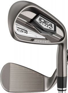 Adams Golf Idea Black CB3 Forged Iron Set (4 GW) KBS Steel Stiff Flex
