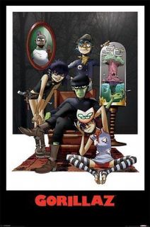 gorillaz poster in Entertainment Memorabilia