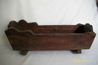 Handmade Doll / Bear Bed / Cradle / Crib Very Vintage Rustic 