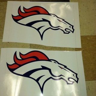 Newly listed 2 Denver Broncos Cornhole Board Decals NEW Peyton Manning 