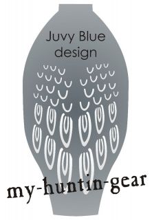 STENCIL Juvy Blue Goose Windsock Decoy Custom U Paint