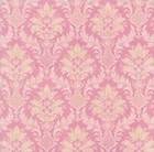 Anna Griffin 2 Sheets 12 x 12 Scrapbook Paper, Pink Painted Damask 