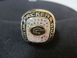 Green Bay Packers Super Bowl XXXI World Champions Ring, JOSTENS **10K 