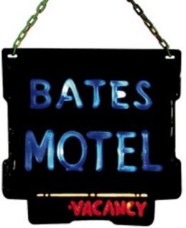 Halloween Bates Motel Light up Sign
