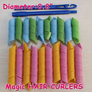   SIZE Hair Curlers Curlformers Spiral Ringlets Perm Leverage rollers