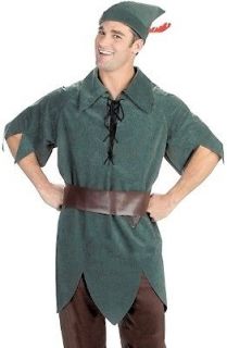 Mens Costume Green Disney Peter Pan Storybook Outfit