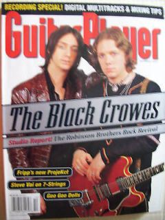 63GP:GUITAR PLAYER MAGAZINE THE BLACK CROWES 1998