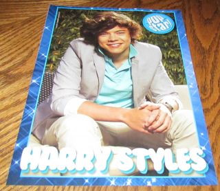 HARRY STYLES One Direction PINUP 8X10 Shaggy Hair Cute Boy Singer 