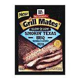 McCormick Grill Mates Slow & Low Smokin Texas BBQ Rub 1.75 oz (3 Pack)