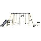   Fun Swing Set Kids Outdoor Toys Structures Slide Childrens Gym New
