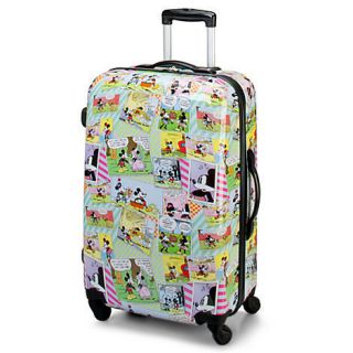 NWT Disney Mickey Mouse Cartoon Color Comics 26 Suitcase Luggage 