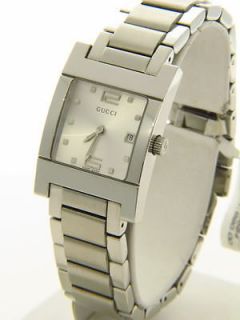 Gucci 7700L Womens Silver Dial Stainless Steel Quartz Watch