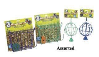 Hay Feeder With Free Salt   Assorted