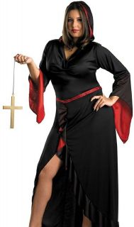 Sexy Womens Vampire Sorceress Witch Plus Size Halloween Costume XL
