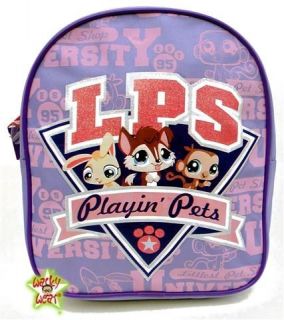 LITTLEST PET SHOP Softball Backpack Rucksack Bag NEW