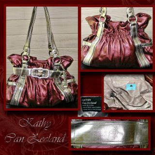 Kathy Van Zeeland Crown Princess Belt Shopper Handbag/Purse
