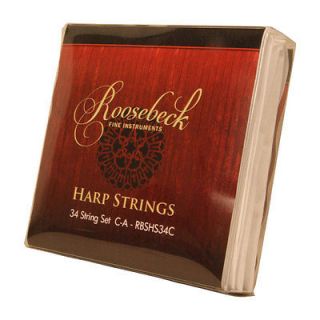 Roosebeck Alyssa Round Back Harp 34 String Set