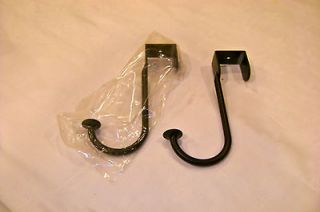 TWO National Hardware Over the Door Hooks Oil Rubbed Bronze Finish NEW