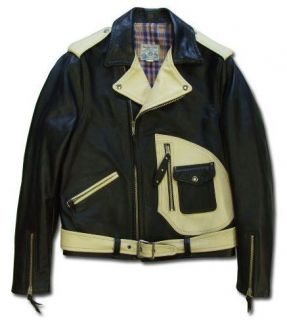 BECK HORSEHIDE LEATHER MOTORCYCLE JACKET by TOYS McCOY
