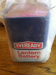 Eveready 2744N Lantern Battery 6 Volts Flasher Transistor Lighting 