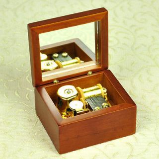 Love Story Wind up Music Box from Sankyo Musical movement design