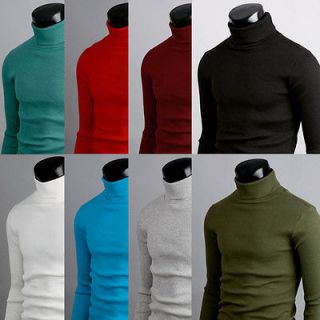 d1 mens thermal cotton turtle polo neck skivvy turtleneck sweater 