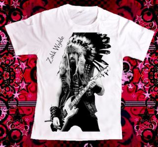 Zakk Wylde heavy metal band Music Tattoo Metallica Unisex T Shirt Sz.S 