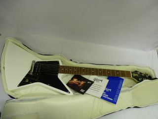 Gibson Explorer Melody Maker Electric Guitar, Satin White