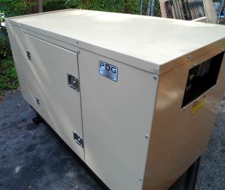   Generator Lister Petter Fully Enclosed with Fuel Tank & Auto Start
