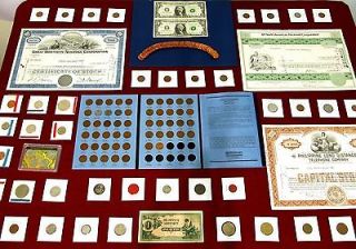 COIN COLLECTION LOT~MINT~SILVER~BU ROLL~STOCKS~WWII~150+ PIECES~ESTATE 
