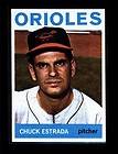 1964 Topps Baseball Chuck Estrada 263 PSA 8 ORIOLES