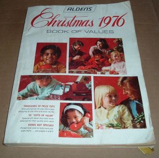1976 ALDENS Christmas Catalog   Vintage Original Classic Toys