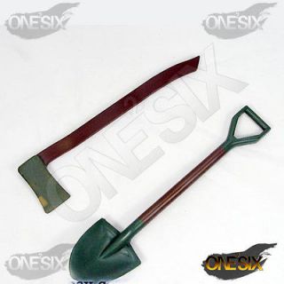 XE26 05 1/6 Scale Vehicle Willys Jeep   Tools Shovel
