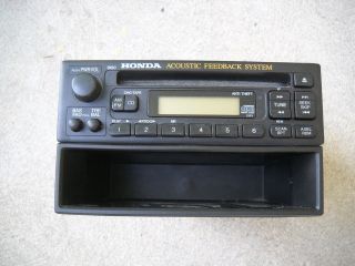   01 HONDA PRELUDE STEREO AUDIO FM AM CD PLAYER ACOUSTIC F**DBACK SYSTEM