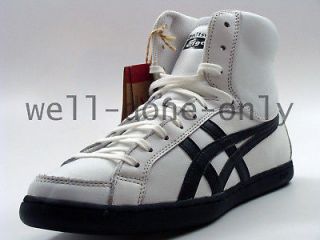 Asics Onitsuka Tiger Seck Hi white black womens shoes