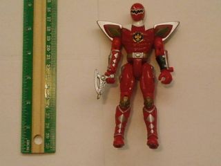 Power Rangers Dino Thunder Red Ranger Figure w/ Gun