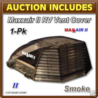 Maxxair II RV Vent Cover SMOKE 1 PACK   Brand New   Maxx Max Air 2 