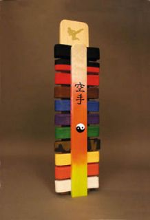 Martial Arts Karate Handmade Belt Display Rack Belts Holder