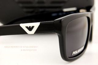 Brand New EMPORIO ARMANI Sunglasses 9883/P/S 807 BLACK GRAY POLARIZED 